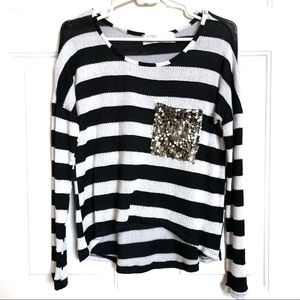 Vintage Havana black/white long sleeve